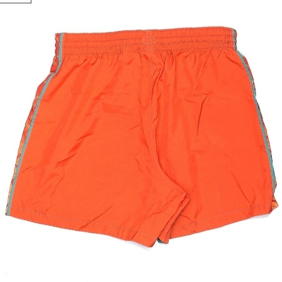 Nike Dri-Fit Orange Teal Lined Athletic Running Shorts Women's Small S Cute EUC - Picture 2 of 9